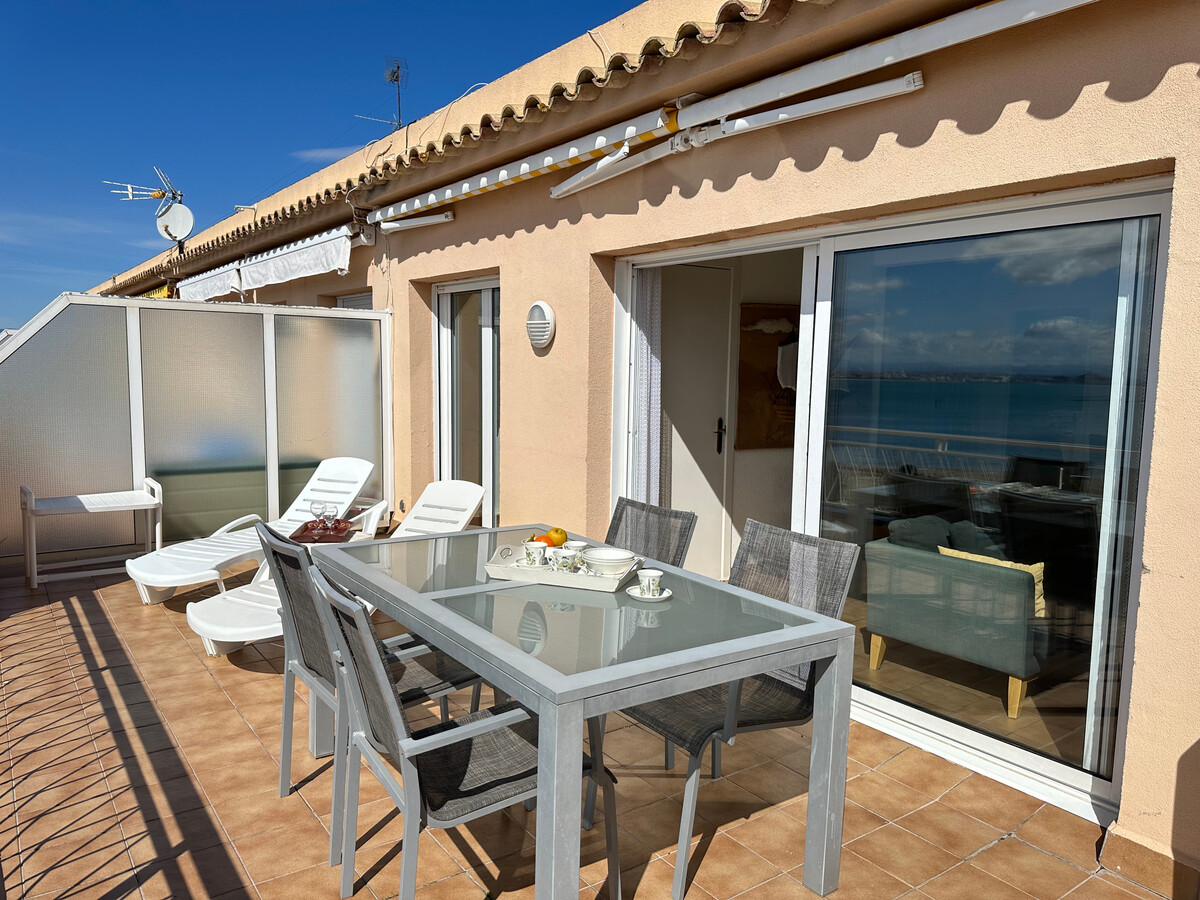 Appartement 4 pers. centre Roses, terrasse baie - Photo 4