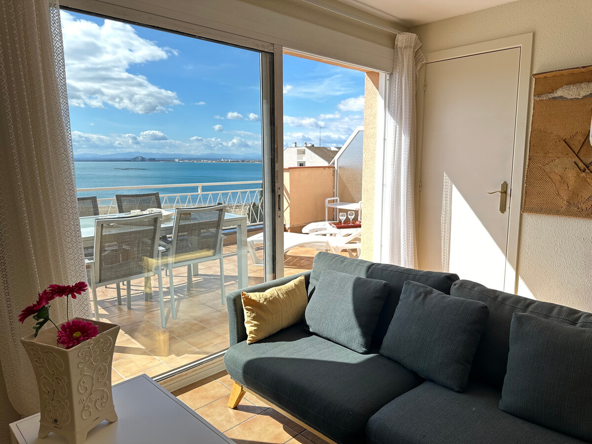 Appartement 4 pers. centre Roses, terrasse baie - Photo 5