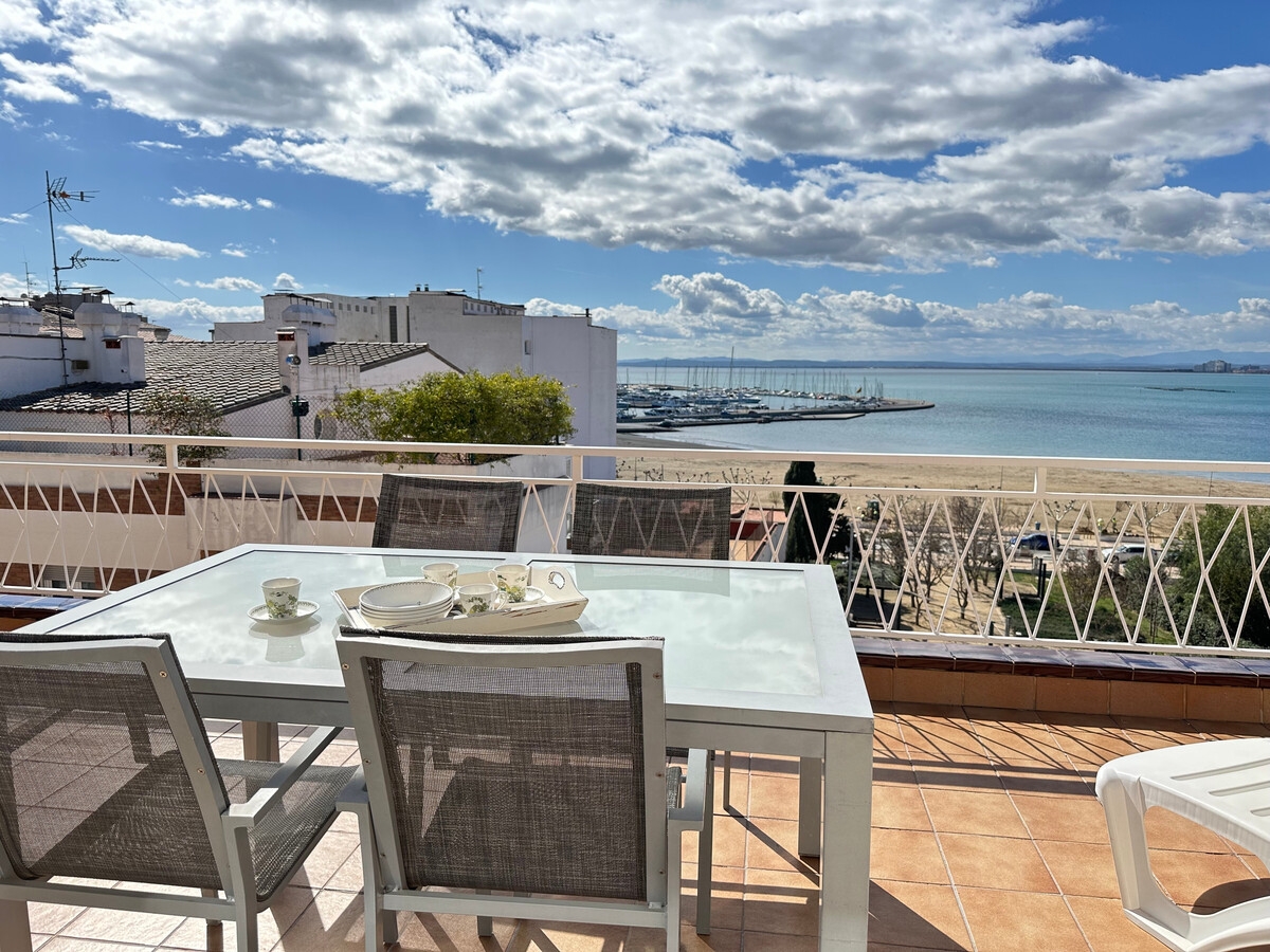 Appartement 4 pers. centre Roses, terrasse baie - Photo 6