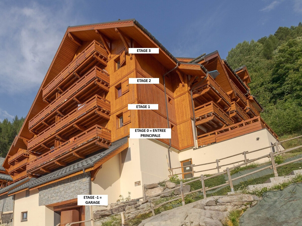 Appartement 2 pièces Valloire, balcon sud et parking - Photo 16