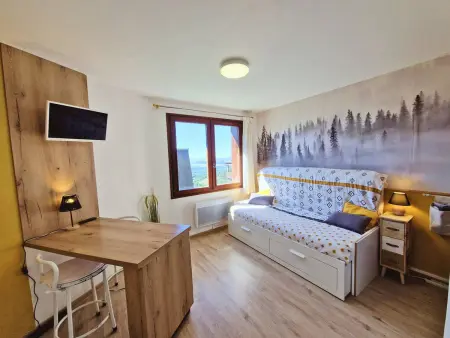 Location appartement à Saint Michel de Chaillol, Studio 2 pers au pied des pistes - Ski et rando