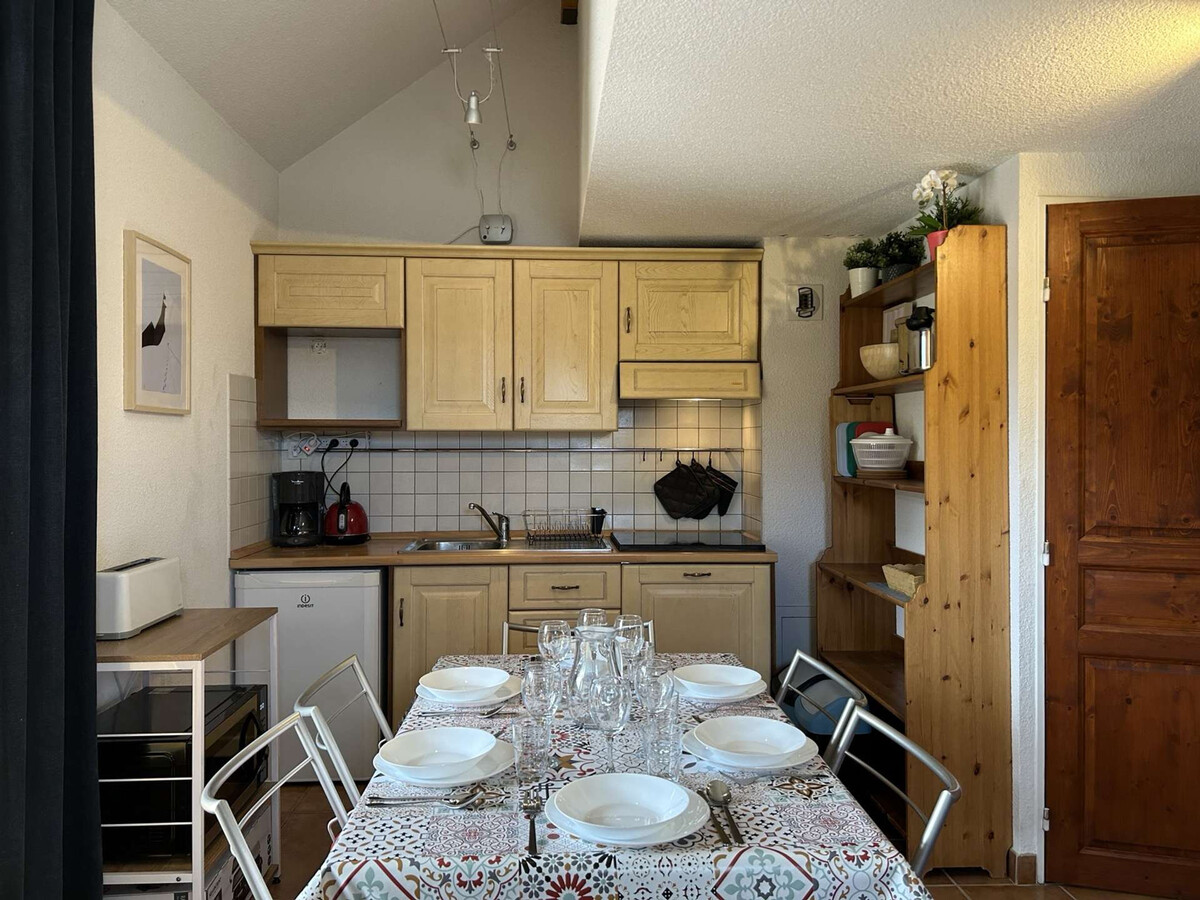 Appartement ski Montgenèvre, balcon sud et garage privé - Photo 6