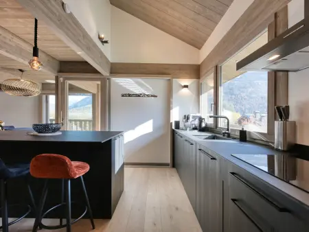 Chalet moderne à Saint-Gervais, 10 pers, sauna, proche pistes, parking, wifi - Photo 3