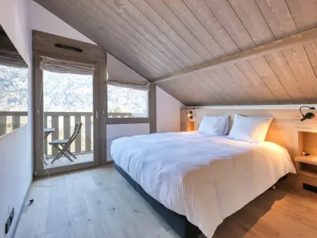 Chalet moderne à Saint-Gervais, 10 pers, sauna, proche pistes, parking, wifi - Photo 5