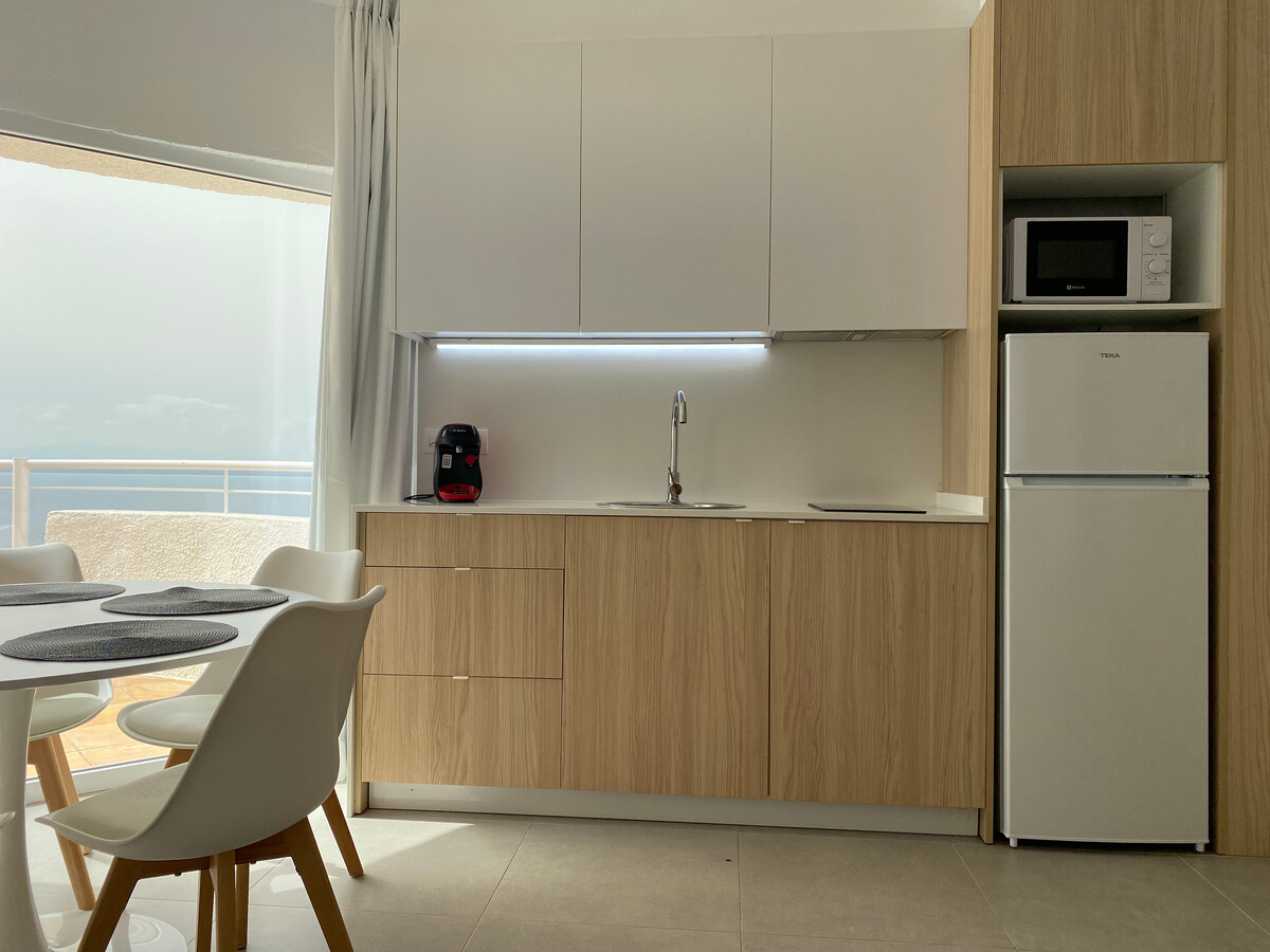 Studio moderne avec vue baie, piscine à Roses - Photo 4