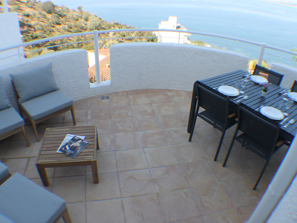 Studio moderne avec vue baie, piscine à Roses - Photo 11