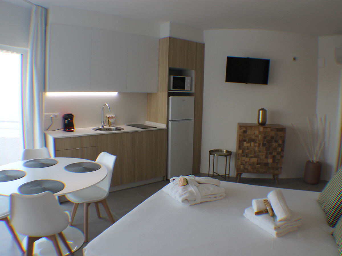 Studio moderne avec vue baie, piscine à Roses - Photo 13