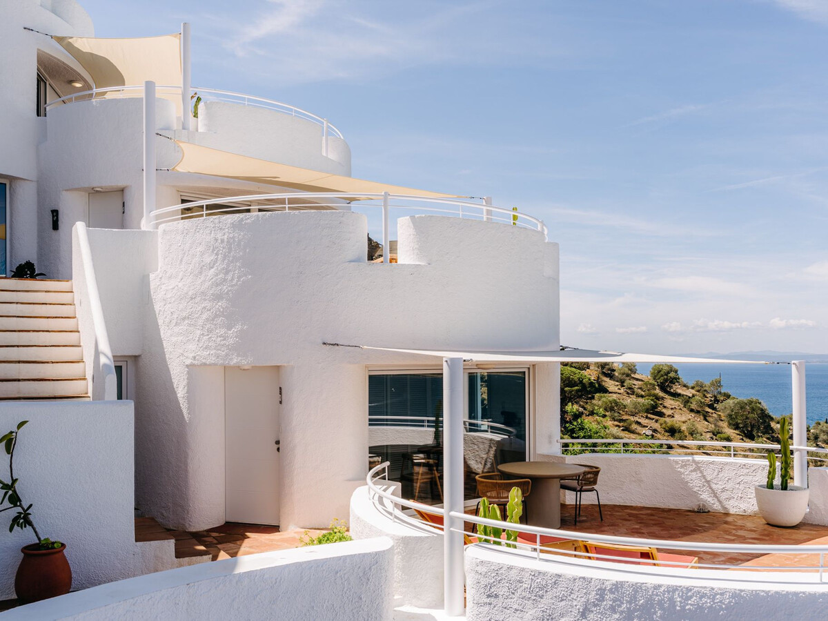 Studio moderne avec piscine et vue baie à Roses - Photo 13