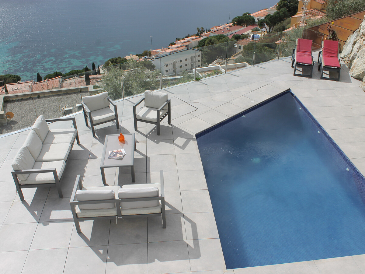 Maison moderne 8 pers., piscine privée et vue mer - Roses - Photo 2