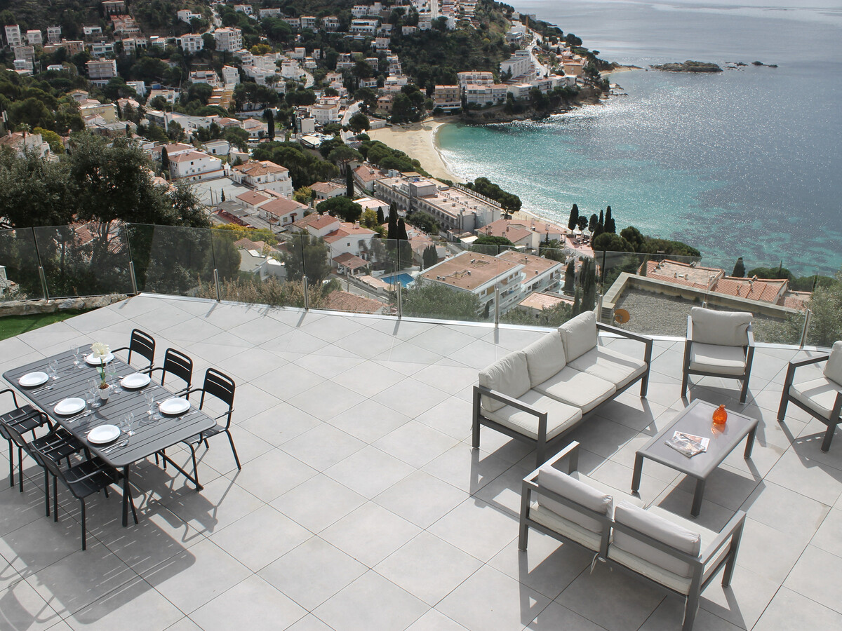 Maison moderne 8 pers., piscine privée et vue mer - Roses - Photo 5