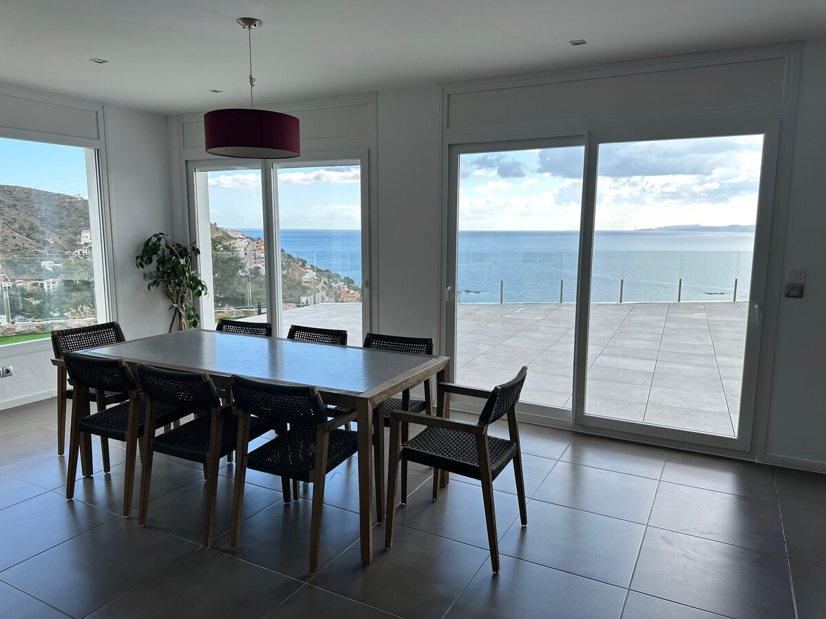 Maison moderne 8 pers., piscine privée et vue mer - Roses - Photo 13
