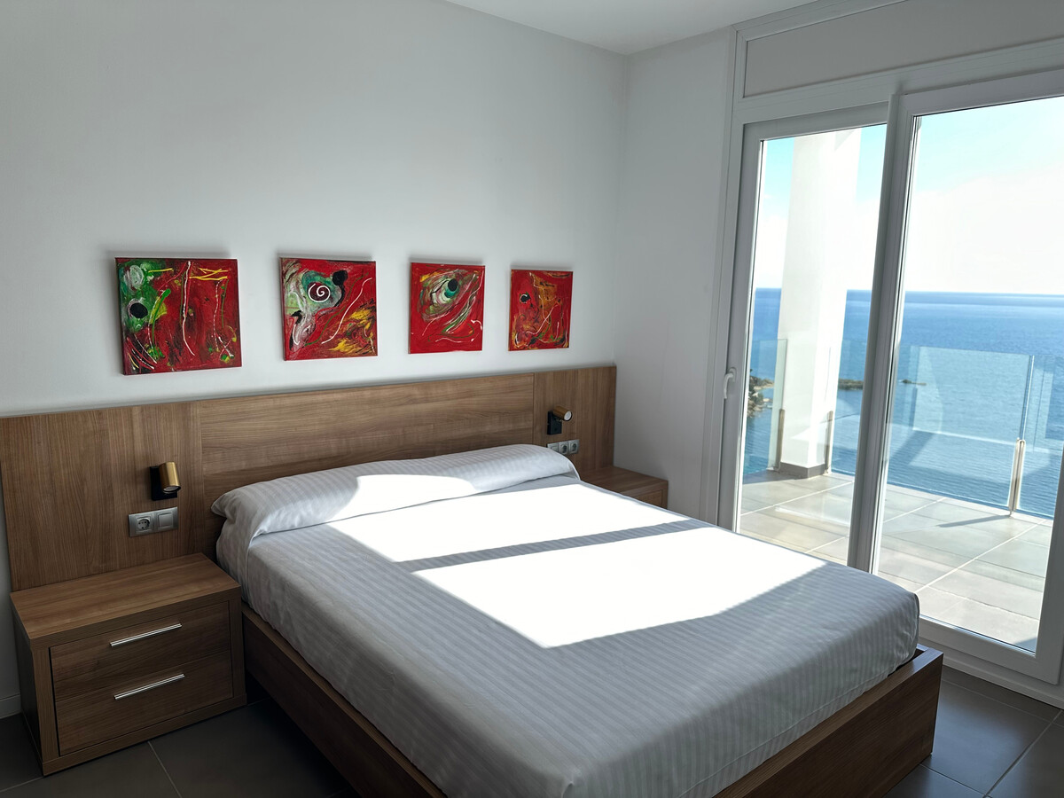 Maison moderne 8 pers., piscine privée et vue mer - Roses - Photo 21