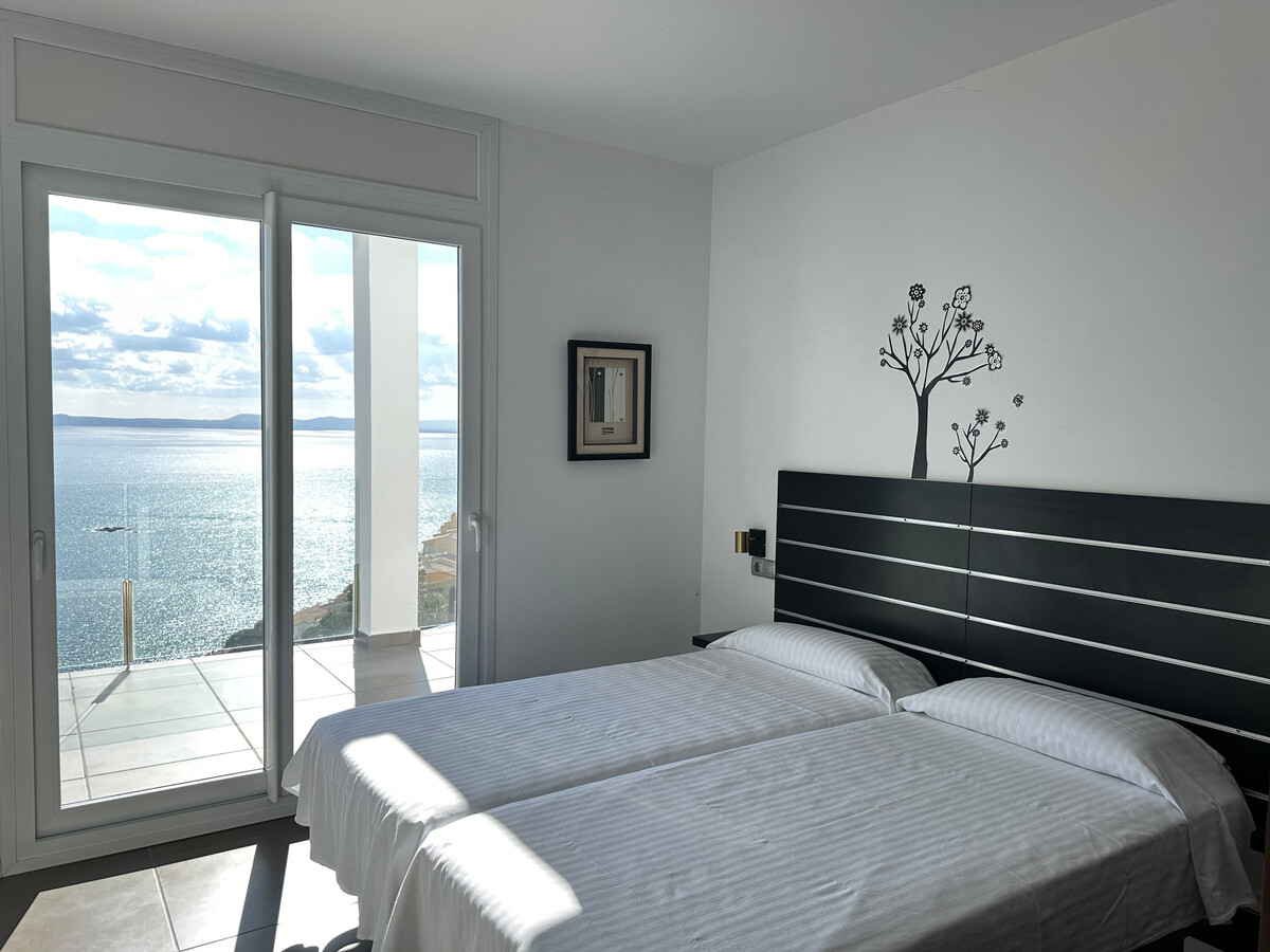 Maison moderne 8 pers., piscine privée et vue mer - Roses - Photo 22
