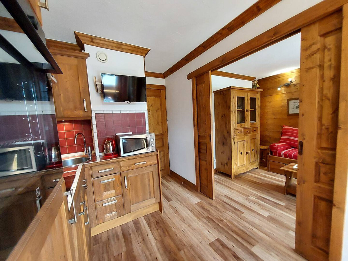 Studio rénové 4 pers. à 50 m des pistes à Valmorel - Photo 1