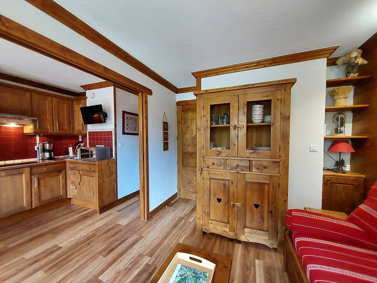 Studio rénové 4 pers. à 50 m des pistes à Valmorel - Photo 2