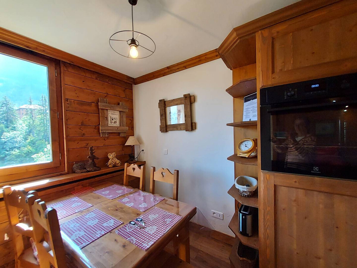 Studio rénové 4 pers. à 50 m des pistes à Valmorel - Photo 4