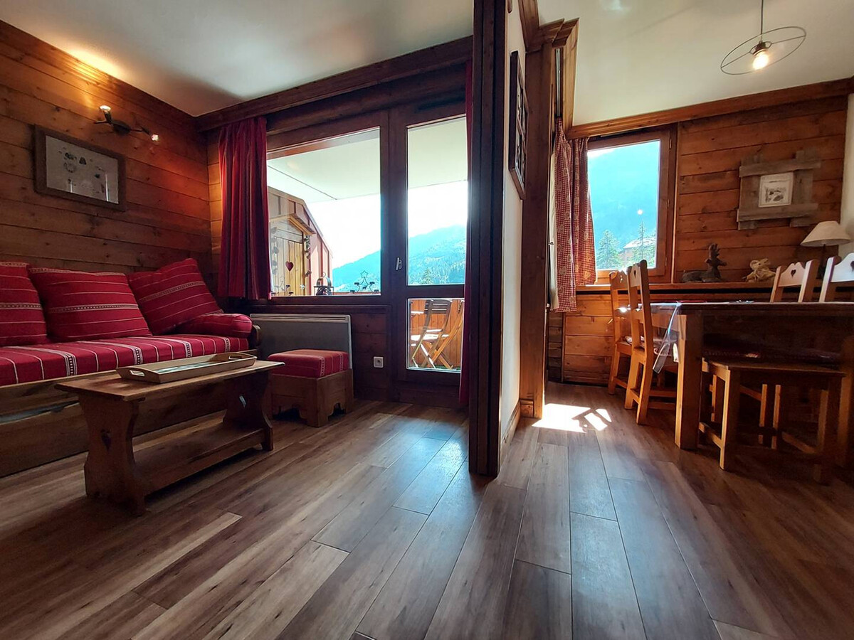 Studio rénové 4 pers. à 50 m des pistes à Valmorel - Photo 5