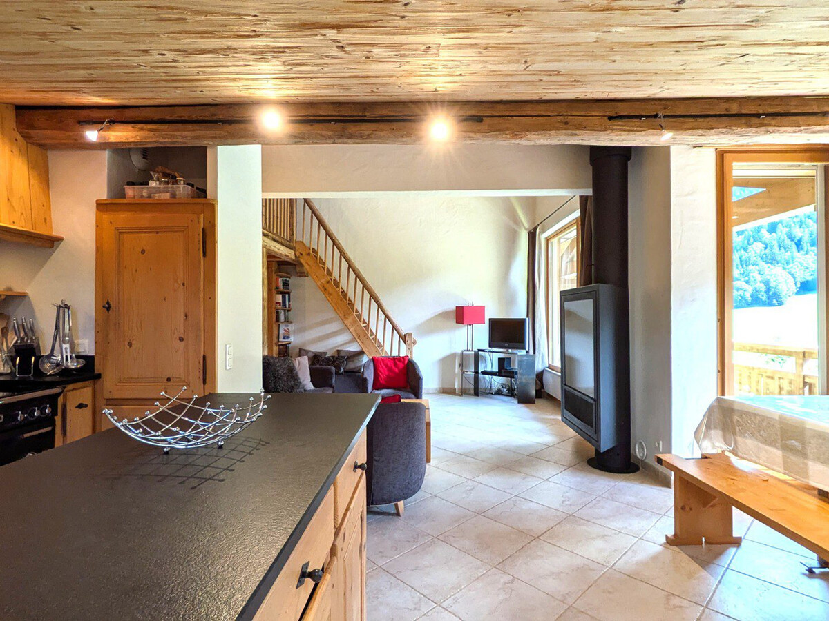 Appartement 6 pers. avec mezzanine et balcon sud à La Clusaz - Photo 1