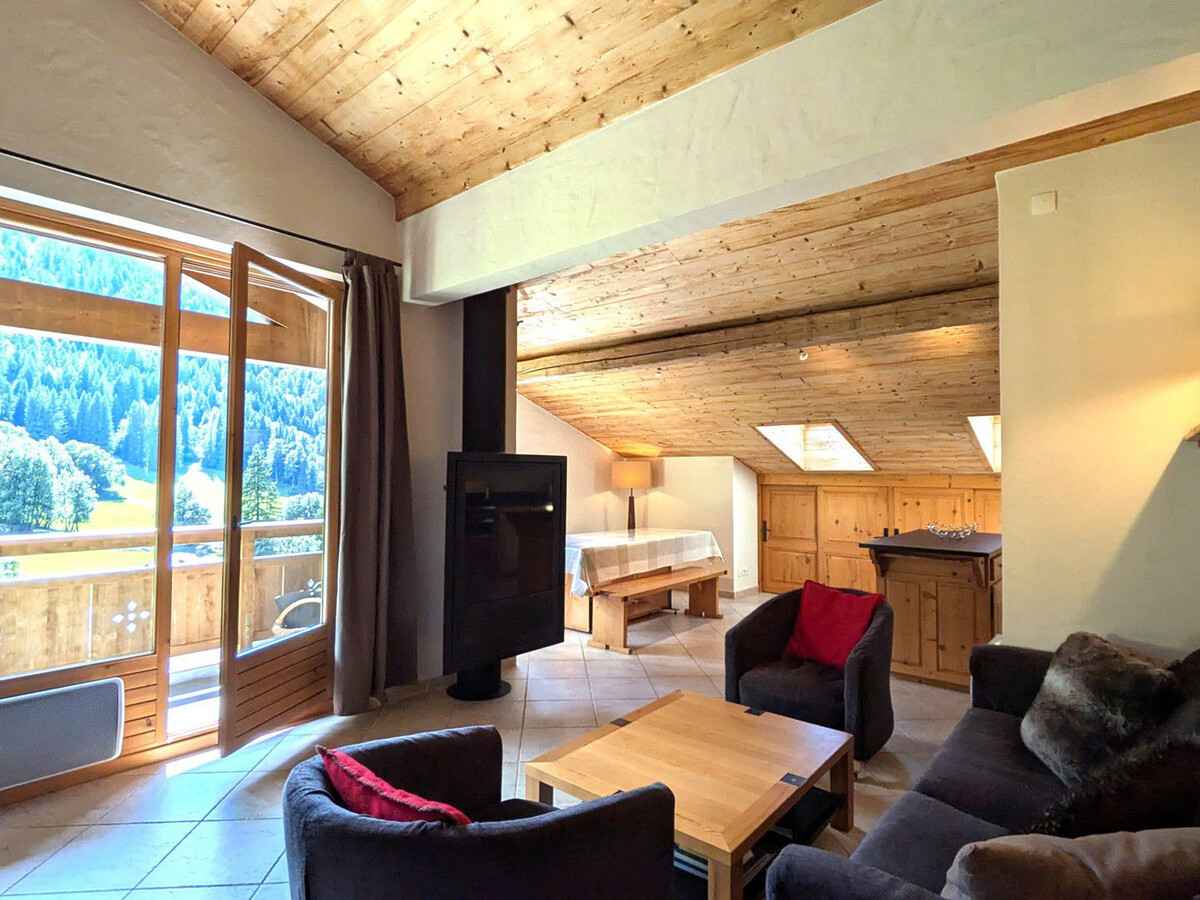 Appartement 6 pers. avec mezzanine et balcon sud à La Clusaz - Photo 3