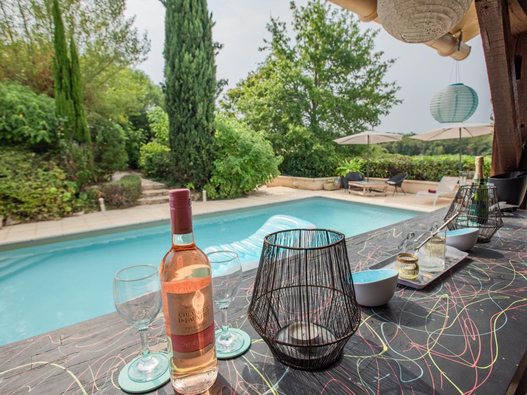 Gîte Lili à Dégagnac avec piscine chauffée - Photo 24