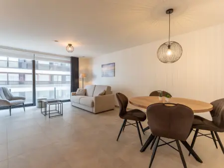 Appartement vue latérale mer, 10 m de la plage, Blankenberge : photo 3