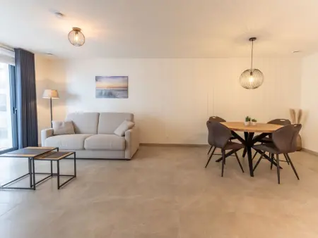 Appartement vue latérale mer, 10 m de la plage, Blankenberge : photo 9