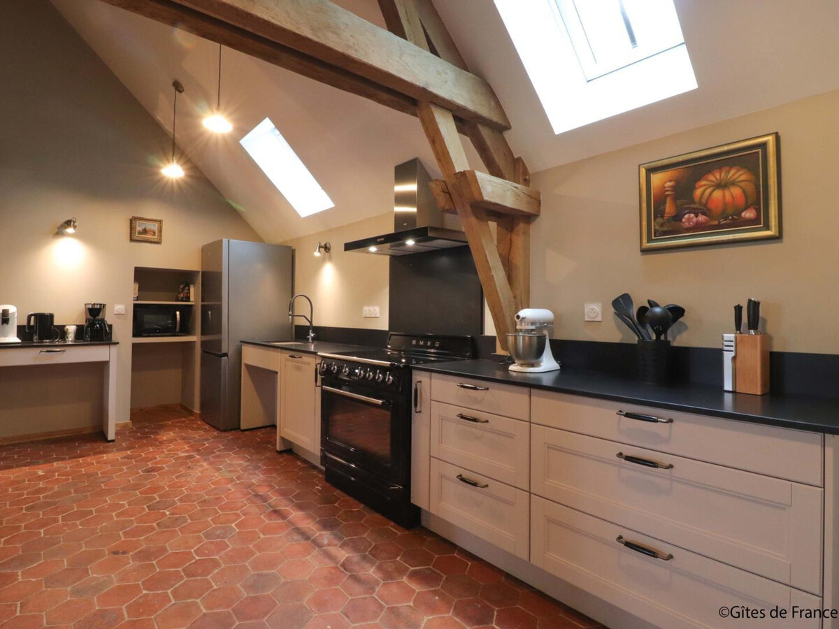 Gîte de groupe 15 pers., 7 chambres, salle de jeux à Corbon - Photo 5