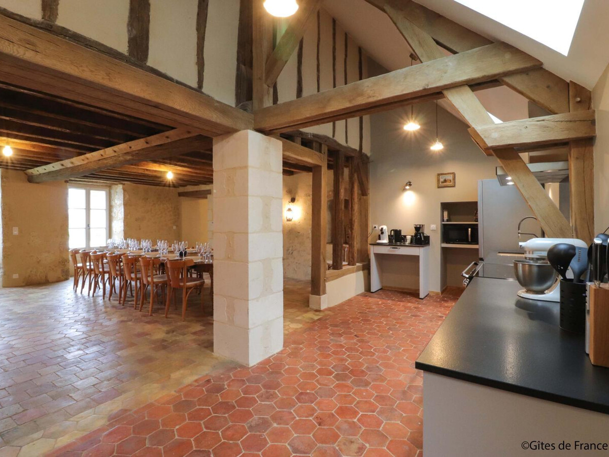 Gîte de groupe 15 pers., 7 chambres, salle de jeux à Corbon - Photo 7