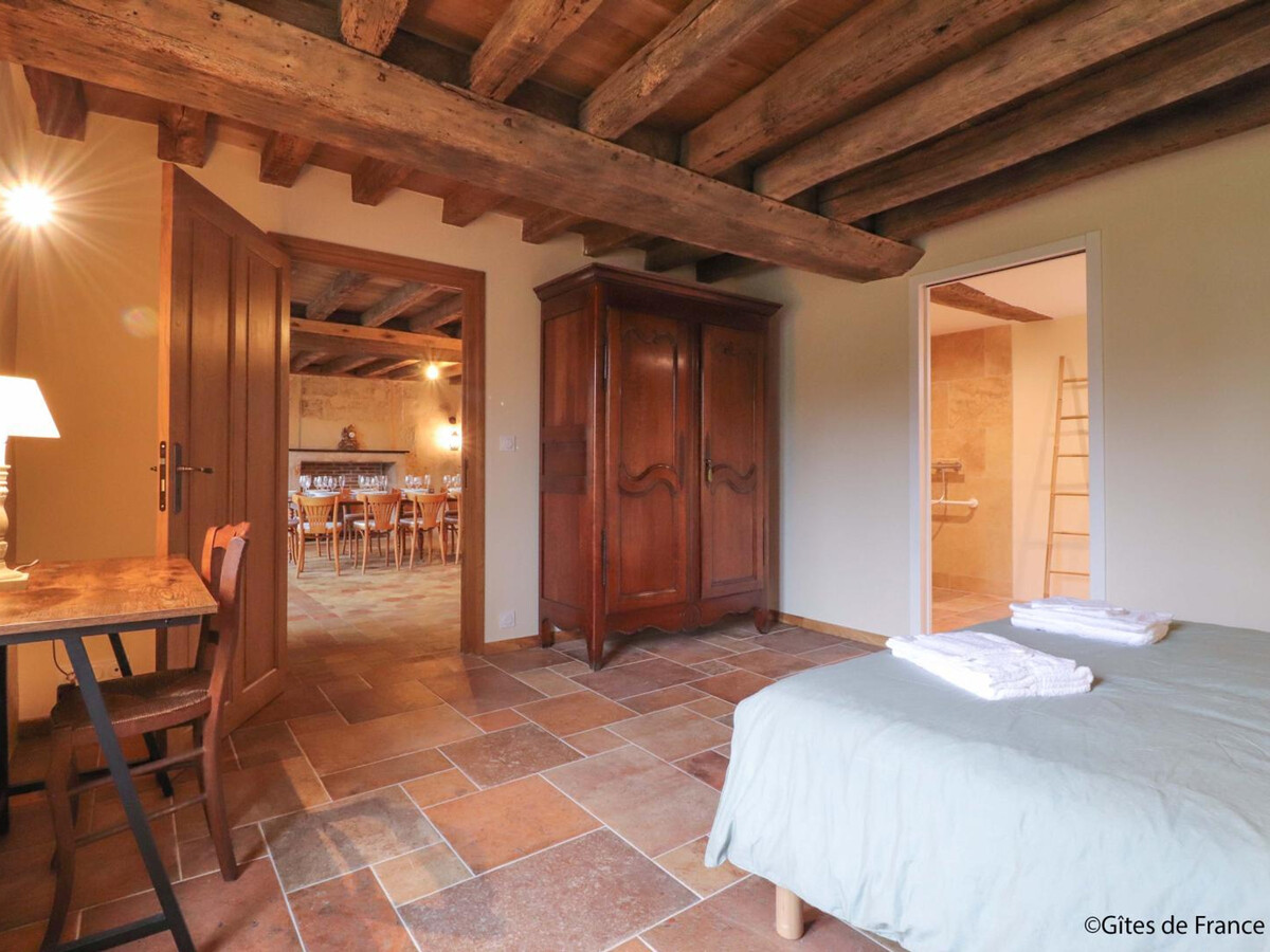 Gîte de groupe 15 pers., 7 chambres, salle de jeux à Corbon - Photo 16