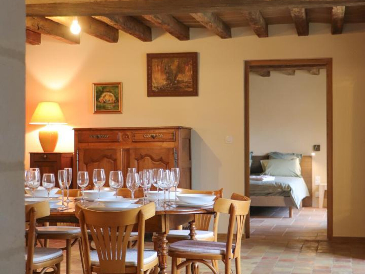 Gîte de groupe 15 pers., 7 chambres, salle de jeux à Corbon - Photo 17