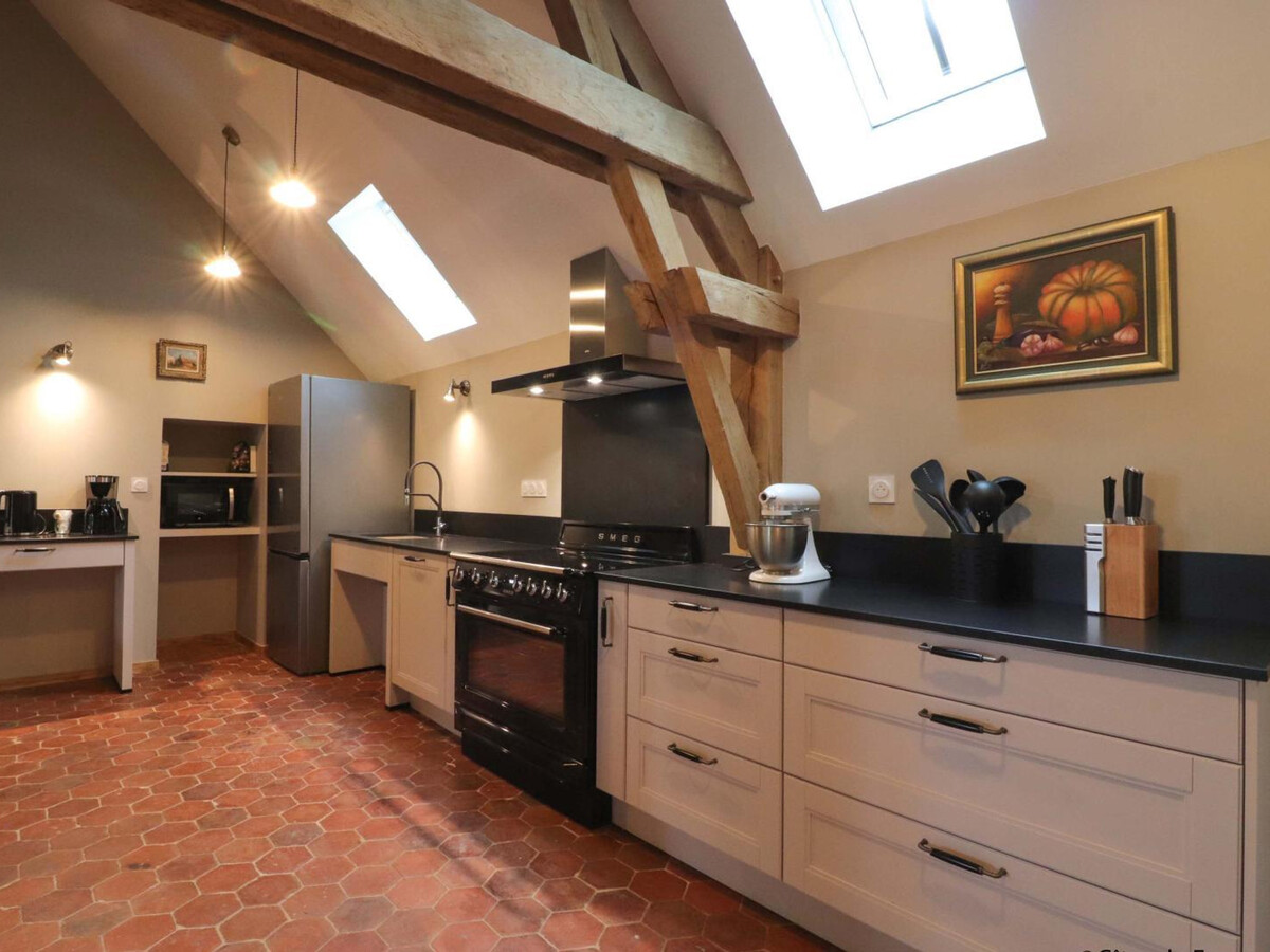 Gîte de groupe 15 pers., 7 chambres, salle de jeux à Corbon - Photo 33