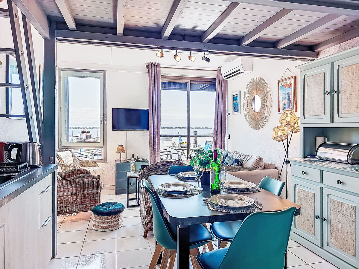 Appartement Palmyra au Barcarès, vue lac et montagnes - Photo 4