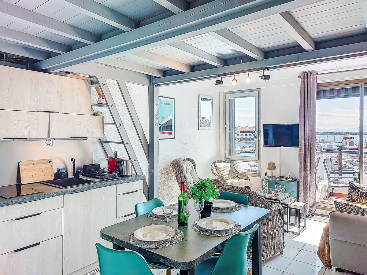Appartement Palmyra au Barcarès, vue lac et montagnes - Photo 9
