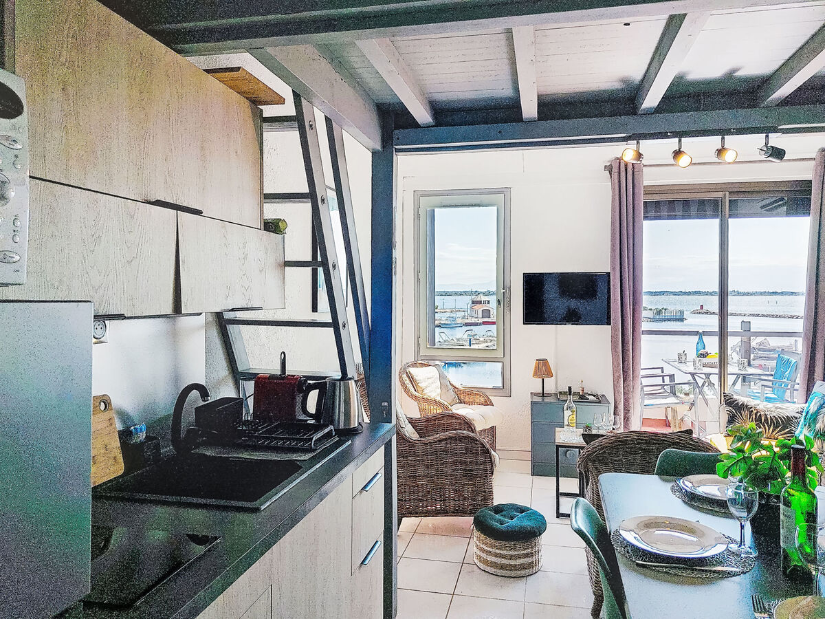 Appartement Palmyra au Barcarès, vue lac et montagnes - Photo 10