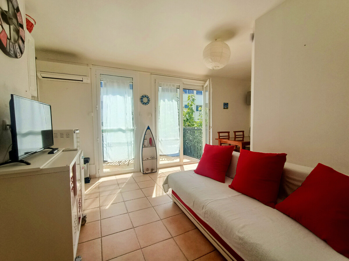 T3 climatisé 45m² à 170m de la plage, parking inclus - Photo 3