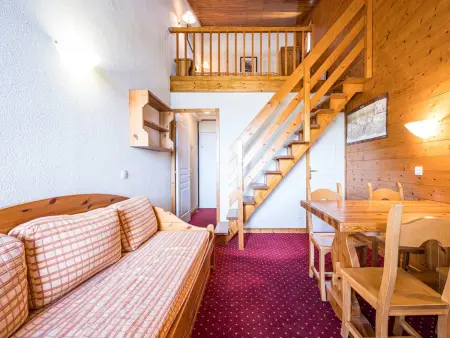 Location appartement à Plagne Villages, Charmant appartement 4 pers avec mezzanine, proche pistes à Plagne Villages