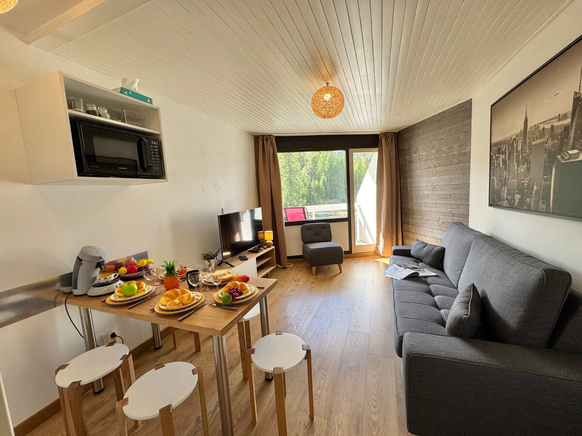 Appartement 22 m² à Vars, accès direct aux pistes - Photo 1