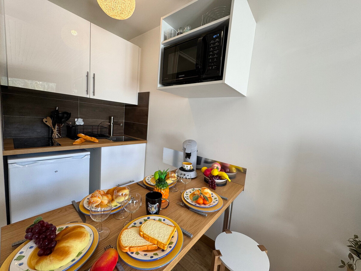 Appartement 22 m² à Vars, accès direct aux pistes - Photo 5