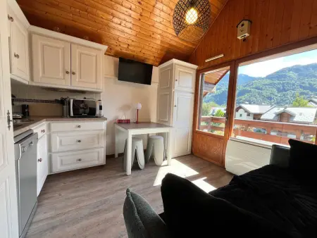 Location appartement à Samoëns, Studio cosy au centre de Samoëns, animaux acceptés