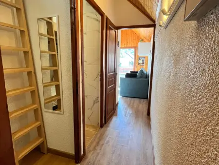 Studio 23m² centre Samoëns, balcon sud, ski-bus 200m : photo 6