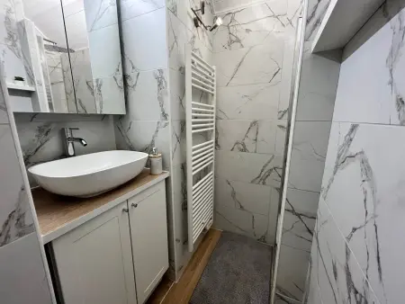 Studio 23m² centre Samoëns, balcon sud, ski-bus 200m : photo 7