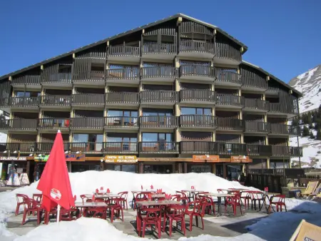 Studio 3 couchages avec balcon vue pistes à Auris : photo 12