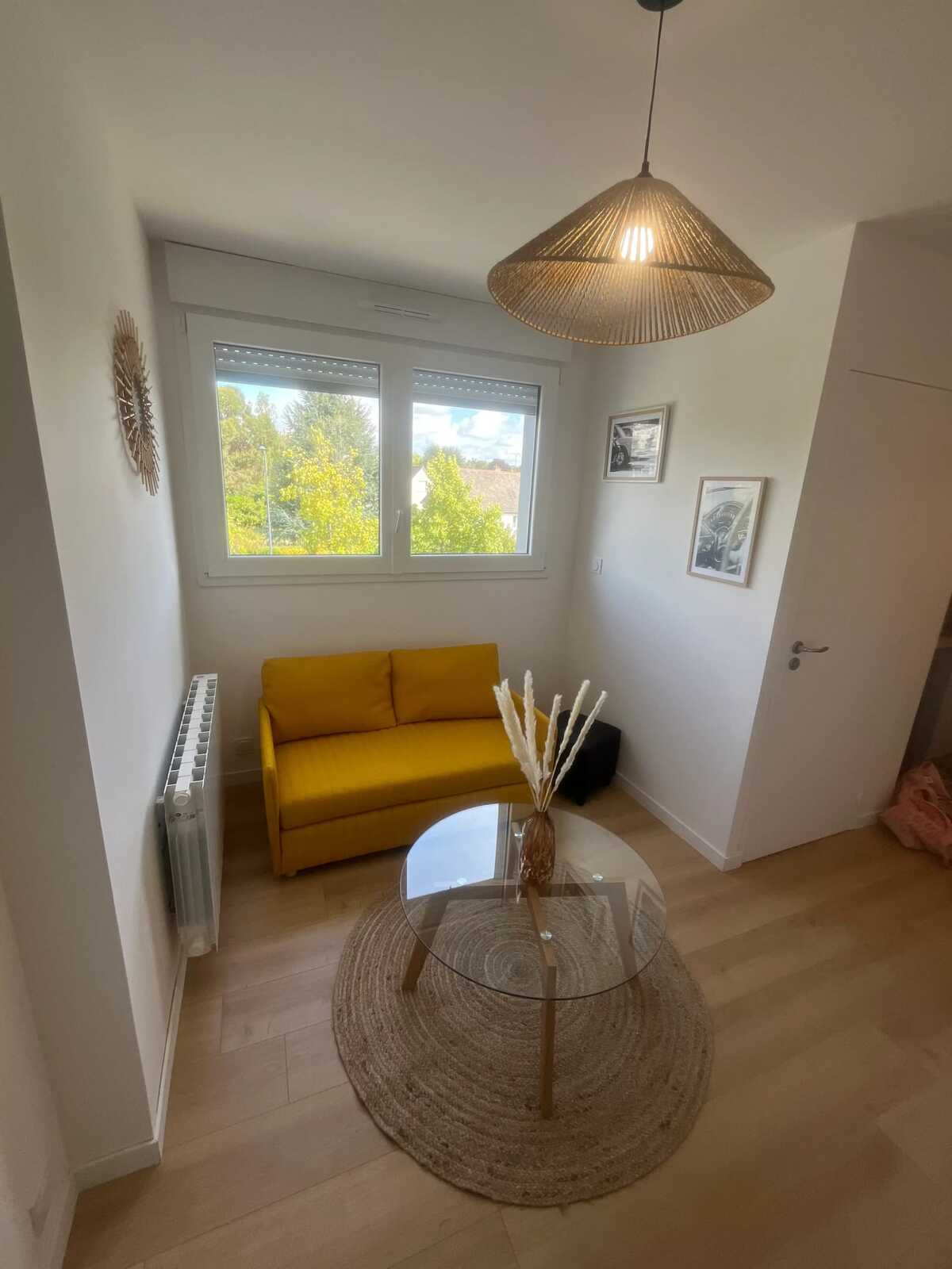 Appartement 22 m² à Bruz, parking et entrée privée - Photo 9