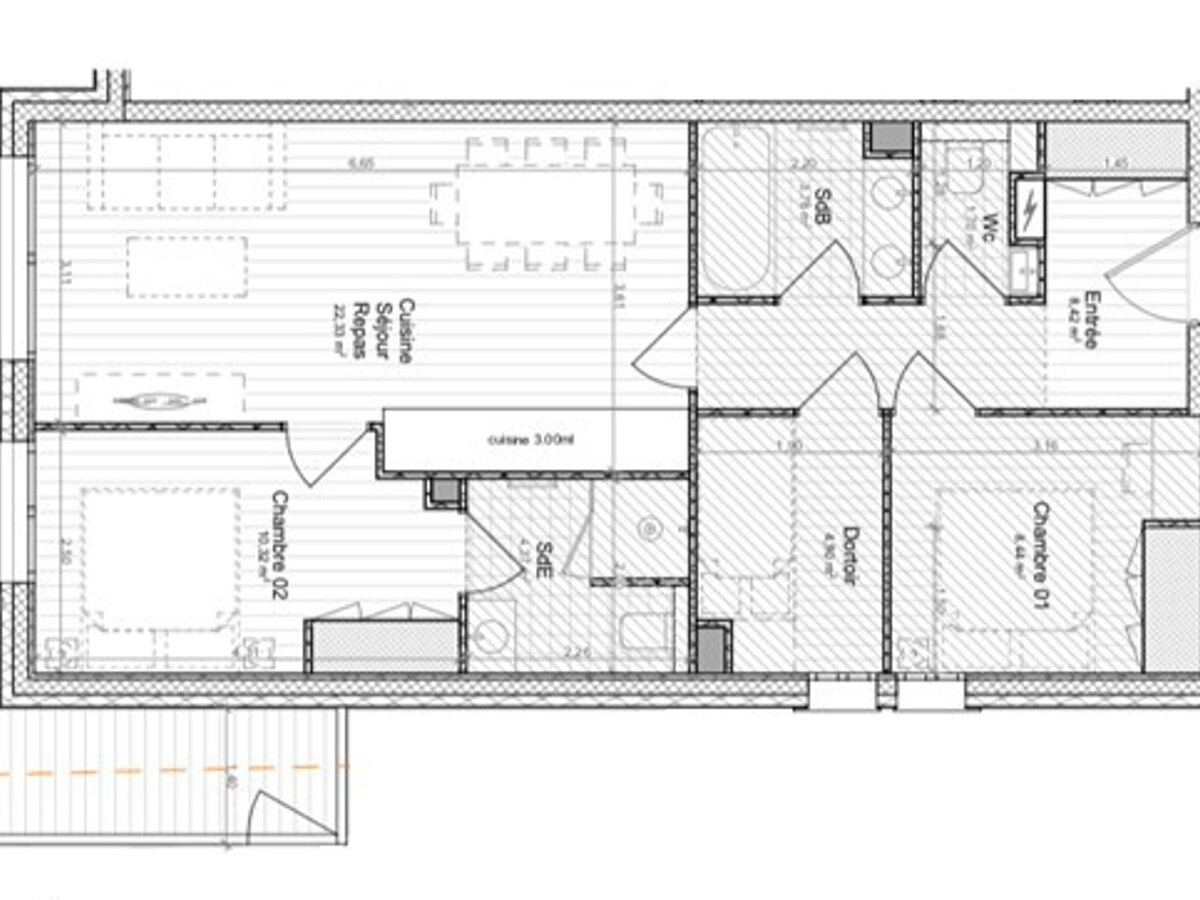 Appartement 4P neuf 8 pers avec parking, Hauteluce - Photo 4