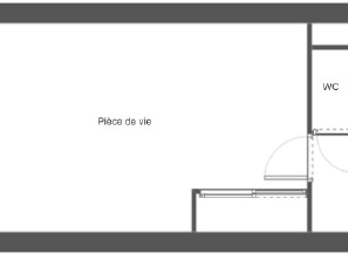 Studio cabine 22 m² aux pistes, vue Beaufortain - Photo 4