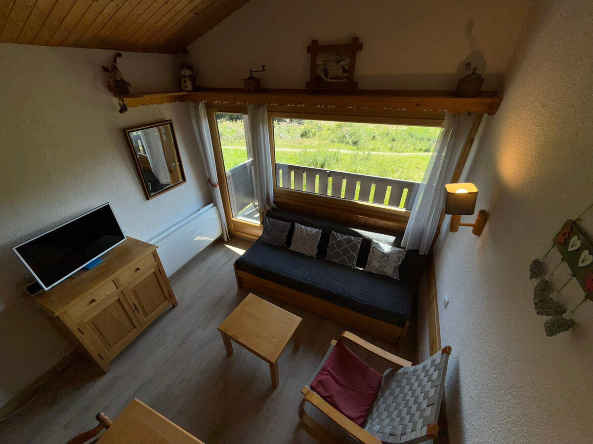 Studio cabine 22 m² aux pistes, vue Beaufortain - Photo 8