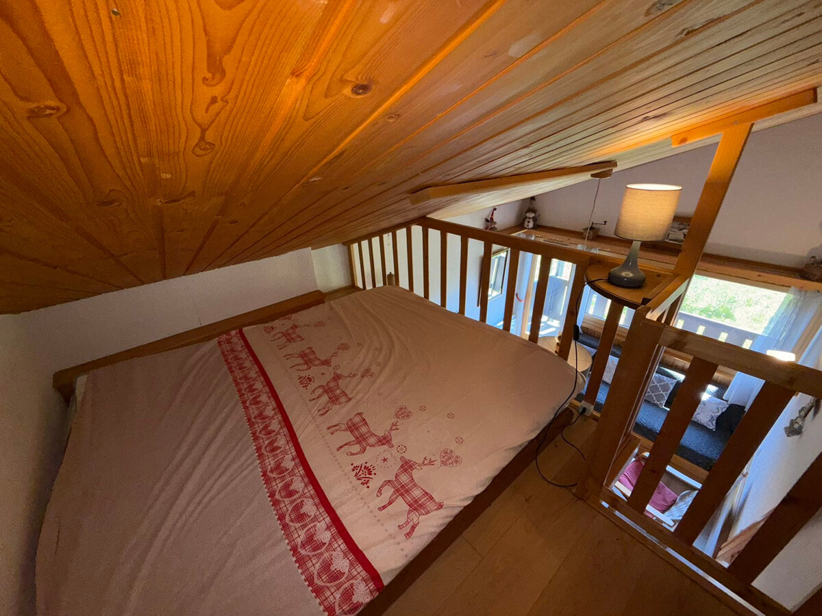 Studio cabine 22 m² aux pistes, vue Beaufortain - Photo 9