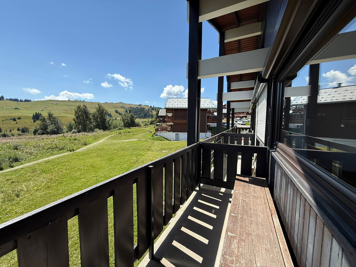 Studio cabine 22 m² aux pistes, vue Beaufortain - Photo 11