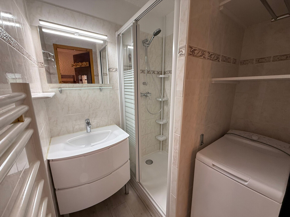 Studio cabine 4 pers aux Saisies, balcon sud vue pistes - Photo 3