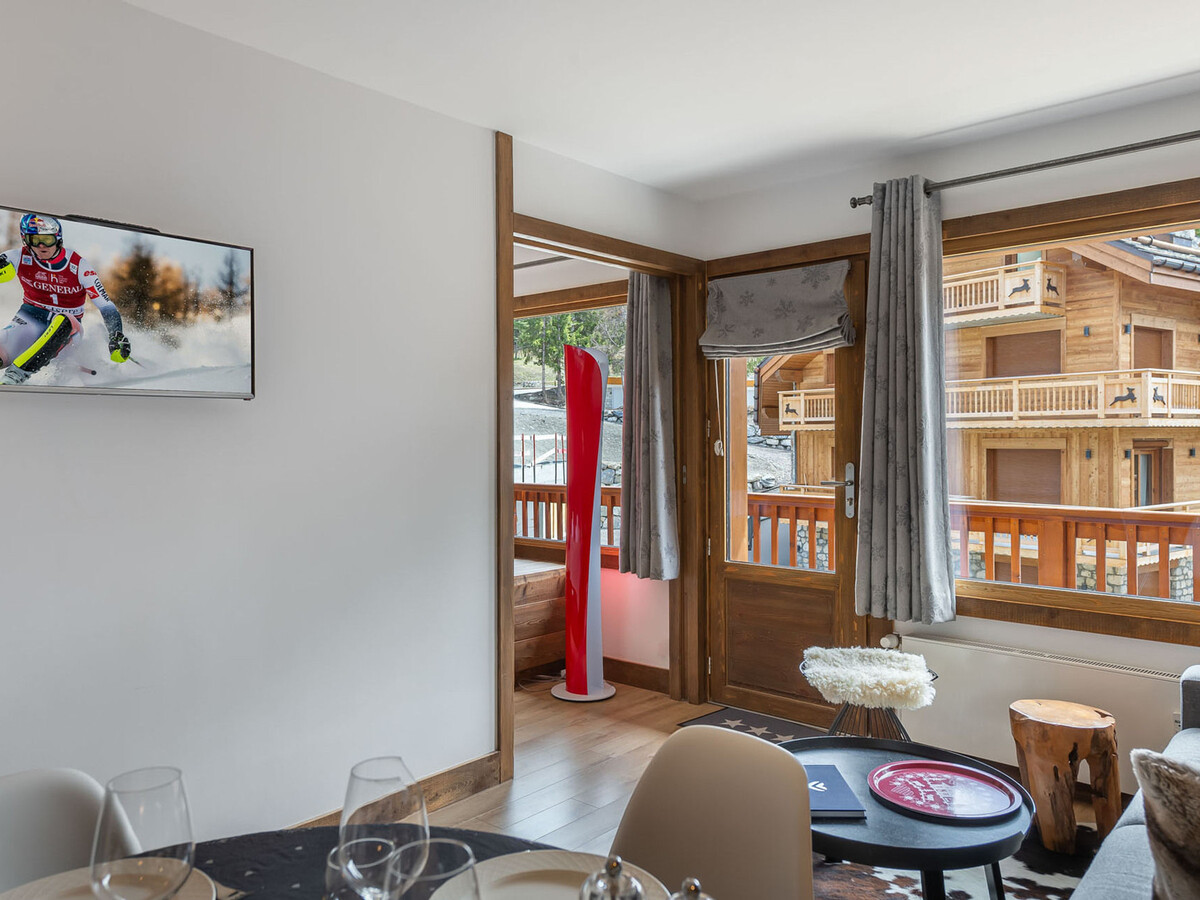 Appartement 4 pers à 100m des pistes, balcon sud à Méribel - Photo 10